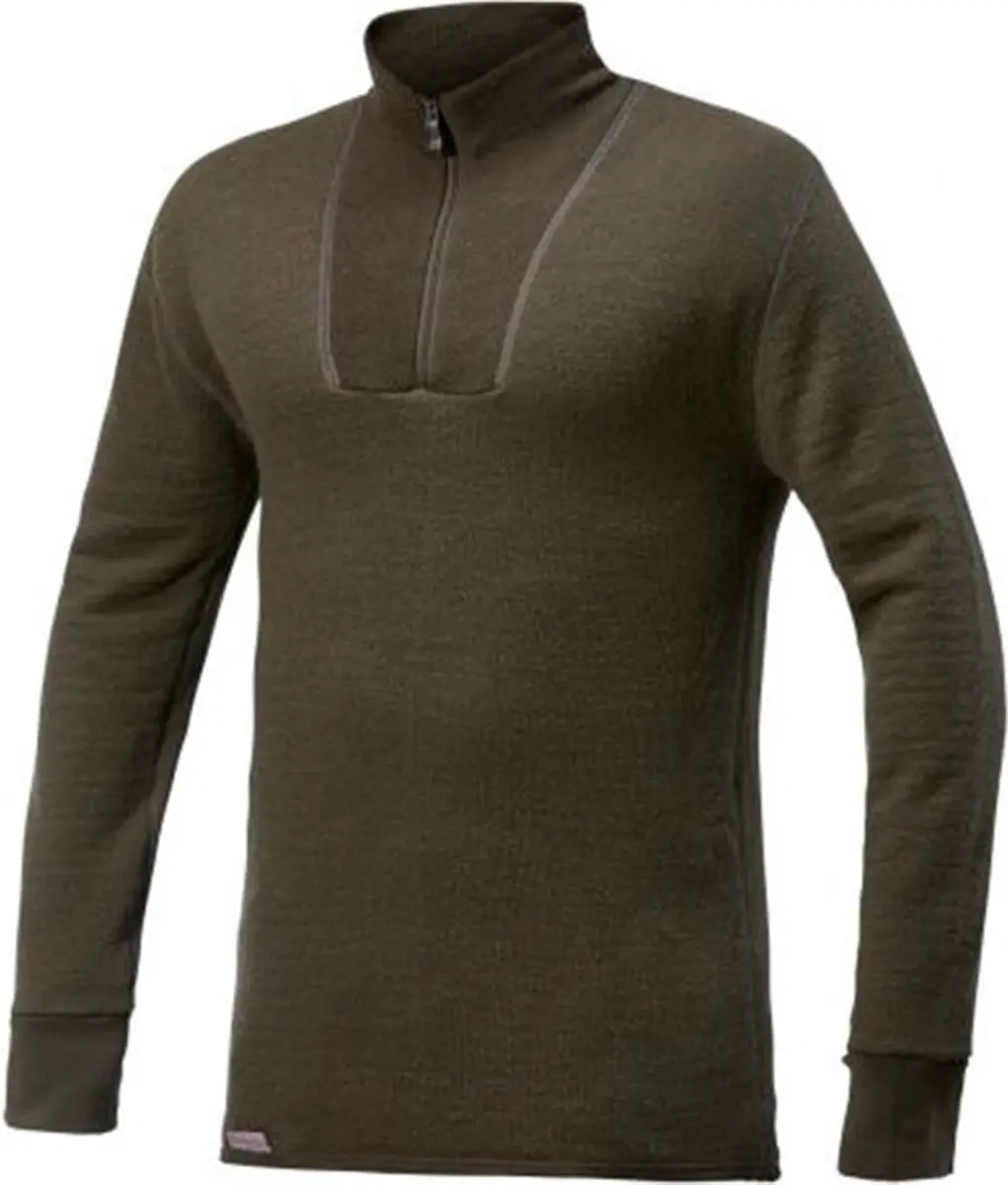 Woolpower Merino Base Layer Zip Turtleneck 200