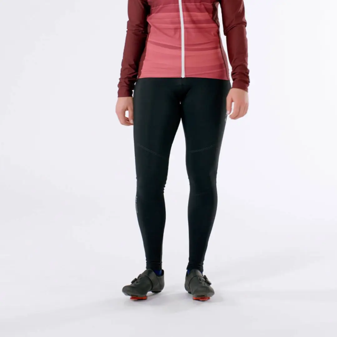 Spodnie rowerowe damskie d?ugie Tights Hotbond� RF Gel � czarne