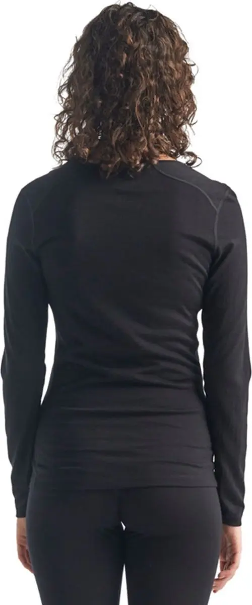 Icebreaker Wmns 200 Oasis LS Scoop - Zwart L
