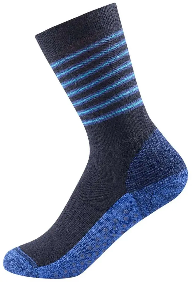 Devold Of Norway Multi Merino No-slip Lange Sokken Blauw EU 25-27 Kinderen