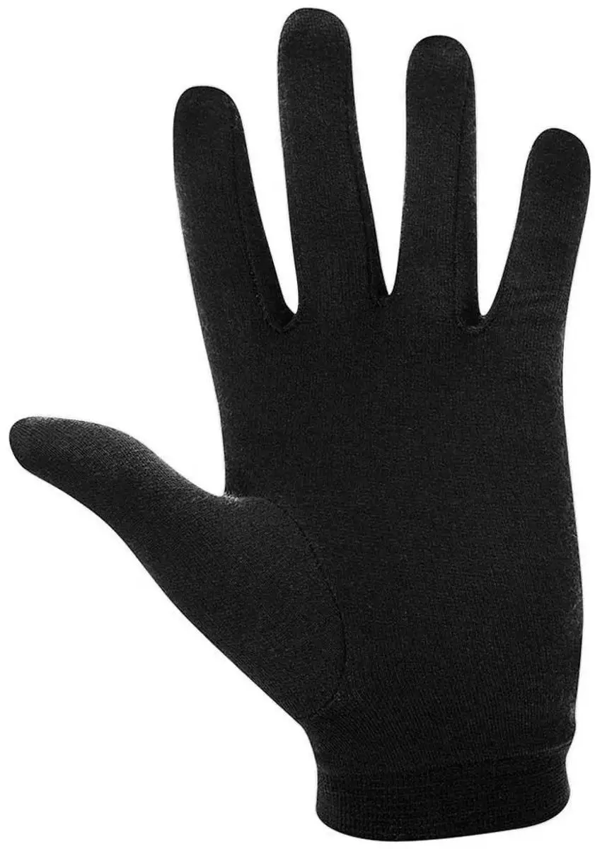 Löffler Transtex Merinowol Handschoenen - Zwart Maat 9