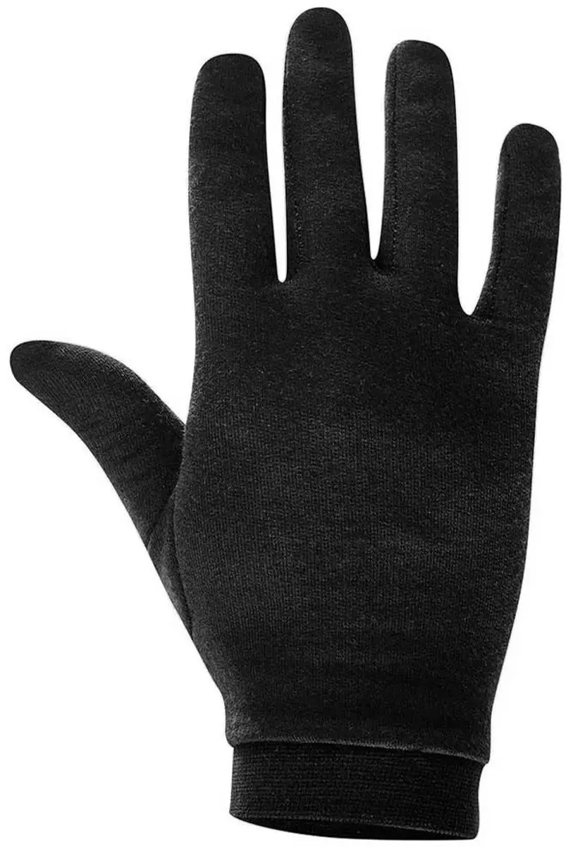 Löffler Transtex Merinowol Handschoenen - Zwart Maat 9