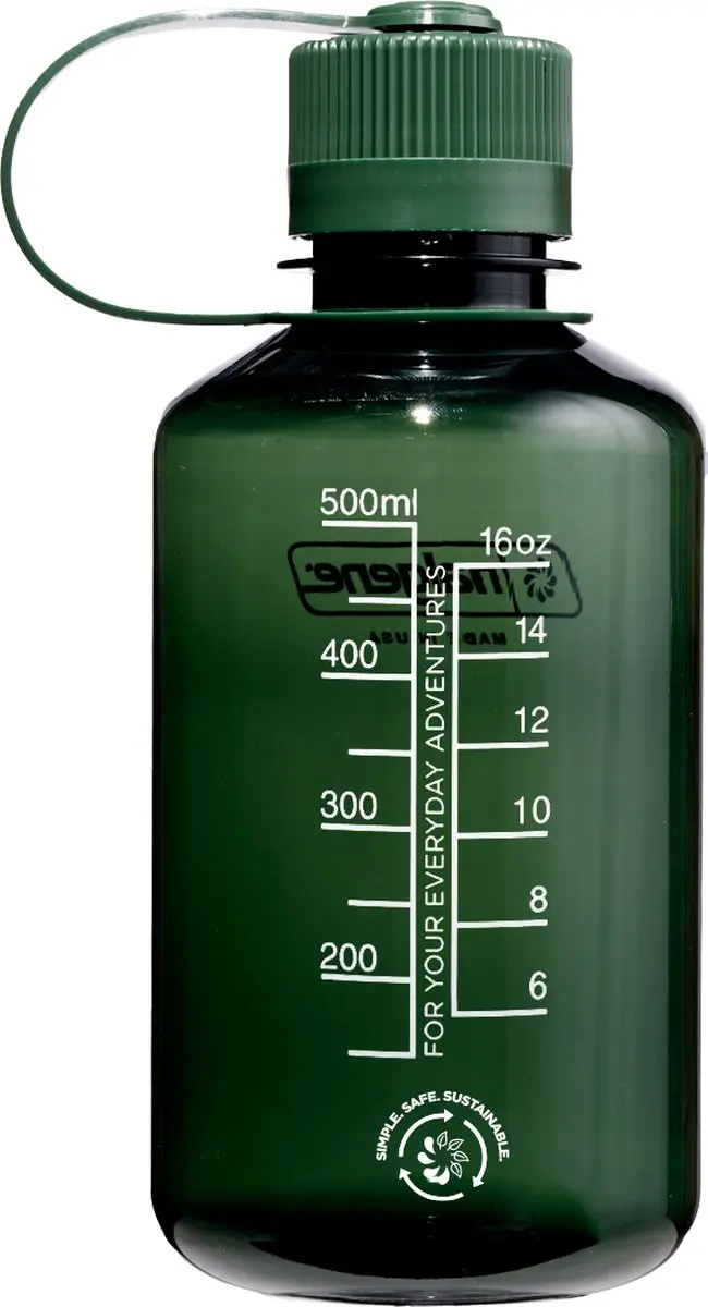 Nalgene Narrow-Mouth N2021-0716 Drinkfles 500ml - Jade - afbeelding 2 van 6