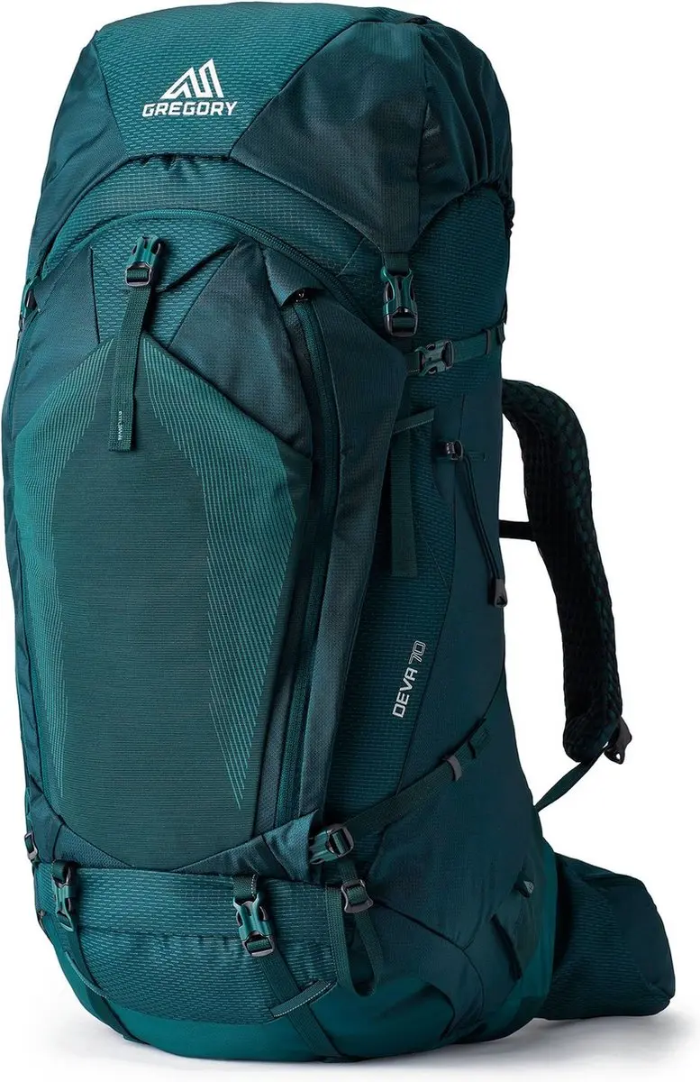GREGORY trekkingrugzak rugzak Deva 70 Backpack Emerald Green donkergroen