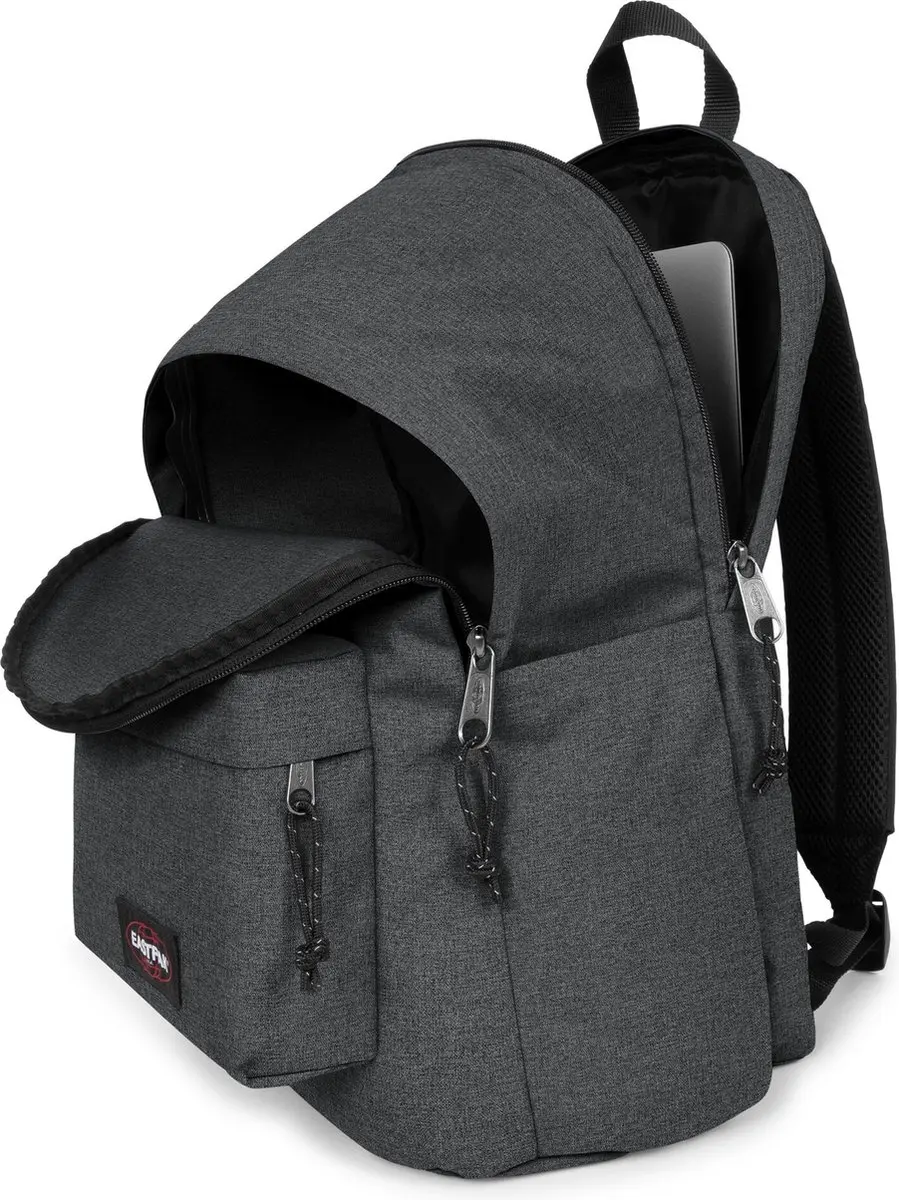 Eastpak Day Office Laptop Rugzak 31L - 16 inch - 3 Vakken - Black-denim - afbeelding 3 van 6
