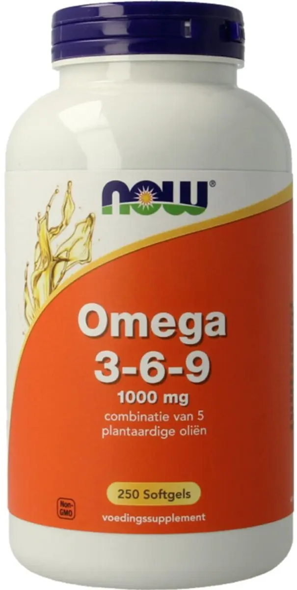 Now Foods Omega 3-6-9 1000mg - 250 Capsules - afbeelding 5 van 6