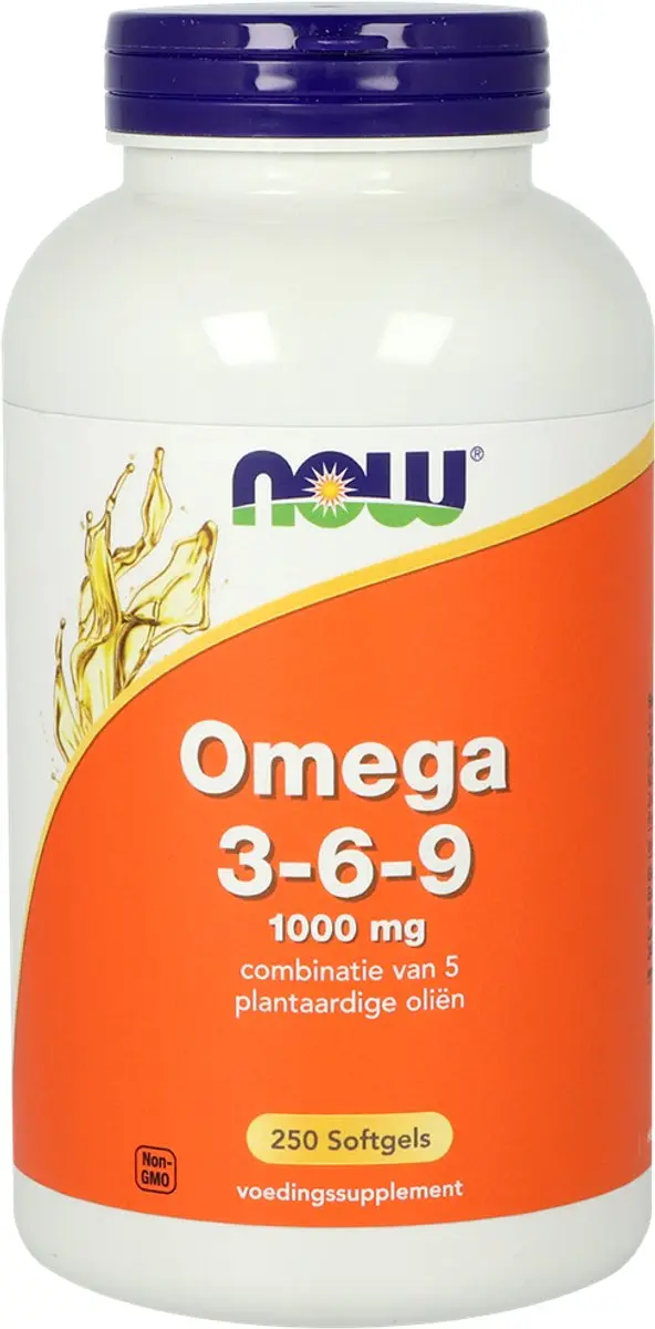 Now Foods Omega 3-6-9 1000mg - 250 Capsules - afbeelding 6 van 6