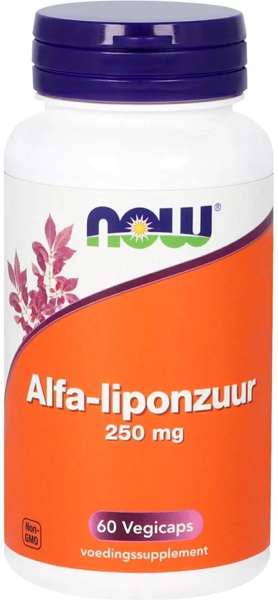 Now Foods Alpha Lipoic Acid 250mg - 60 Capsules - afbeelding 3 van 5