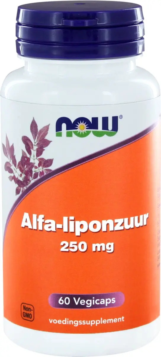 Now Foods Alpha Lipoic Acid 250mg - 60 Capsules - afbeelding 5 van 5