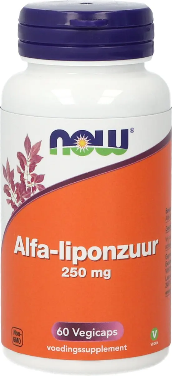 Now Foods Alpha Lipoic Acid 250mg - 60 Capsules - afbeelding 4 van 5