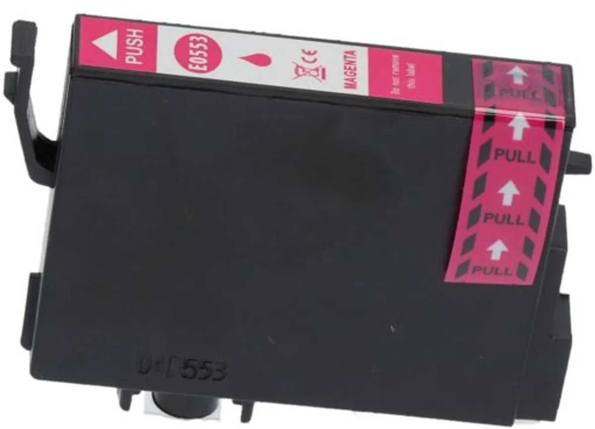 PrintAbout T055 C13T055340 Magenta Inktcartridge - 17ml - Epson