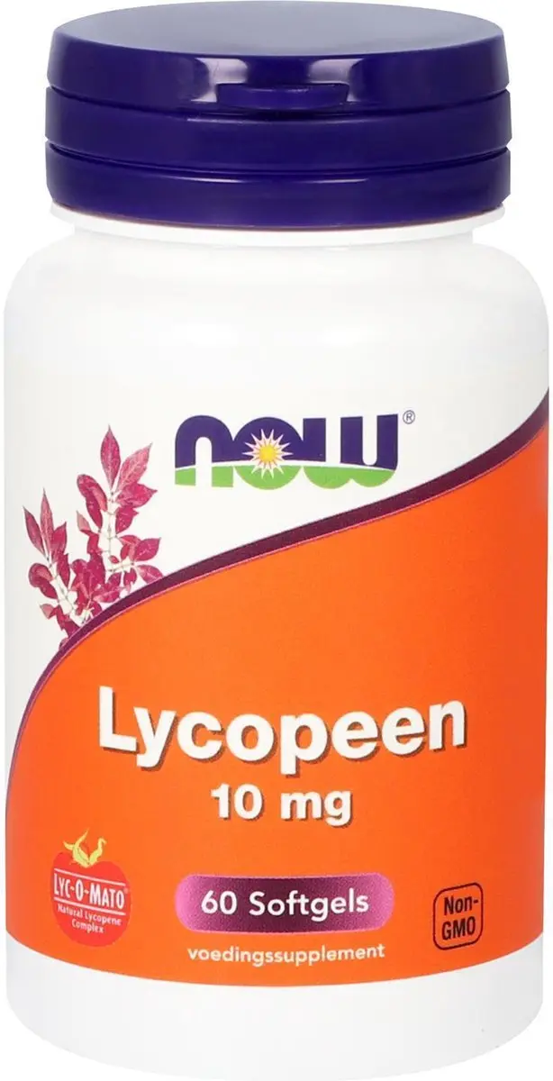 Now Foods Lycopene 10mg - 60 Stuks - afbeelding 2 van 2