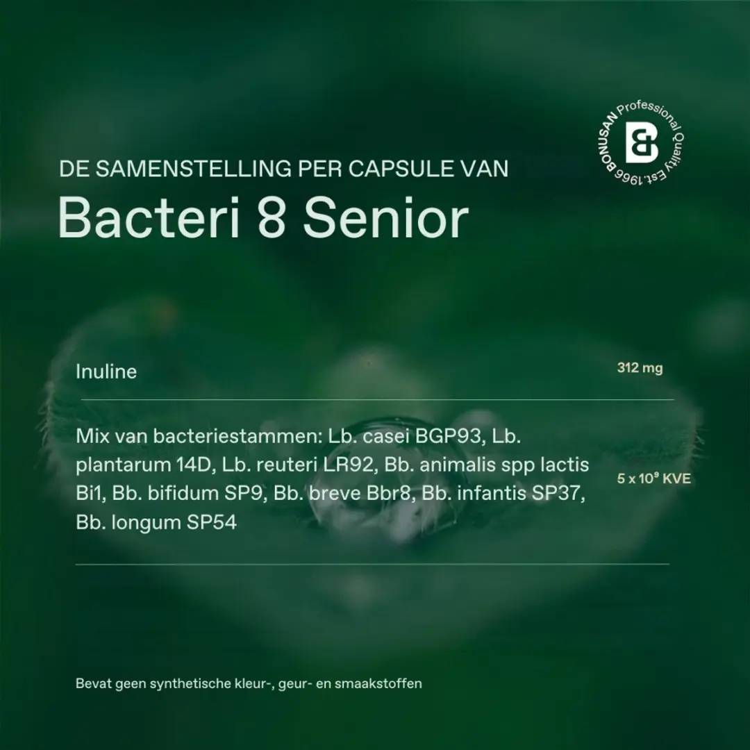Bonusan Bacteri 8 Senior 28 Capsules