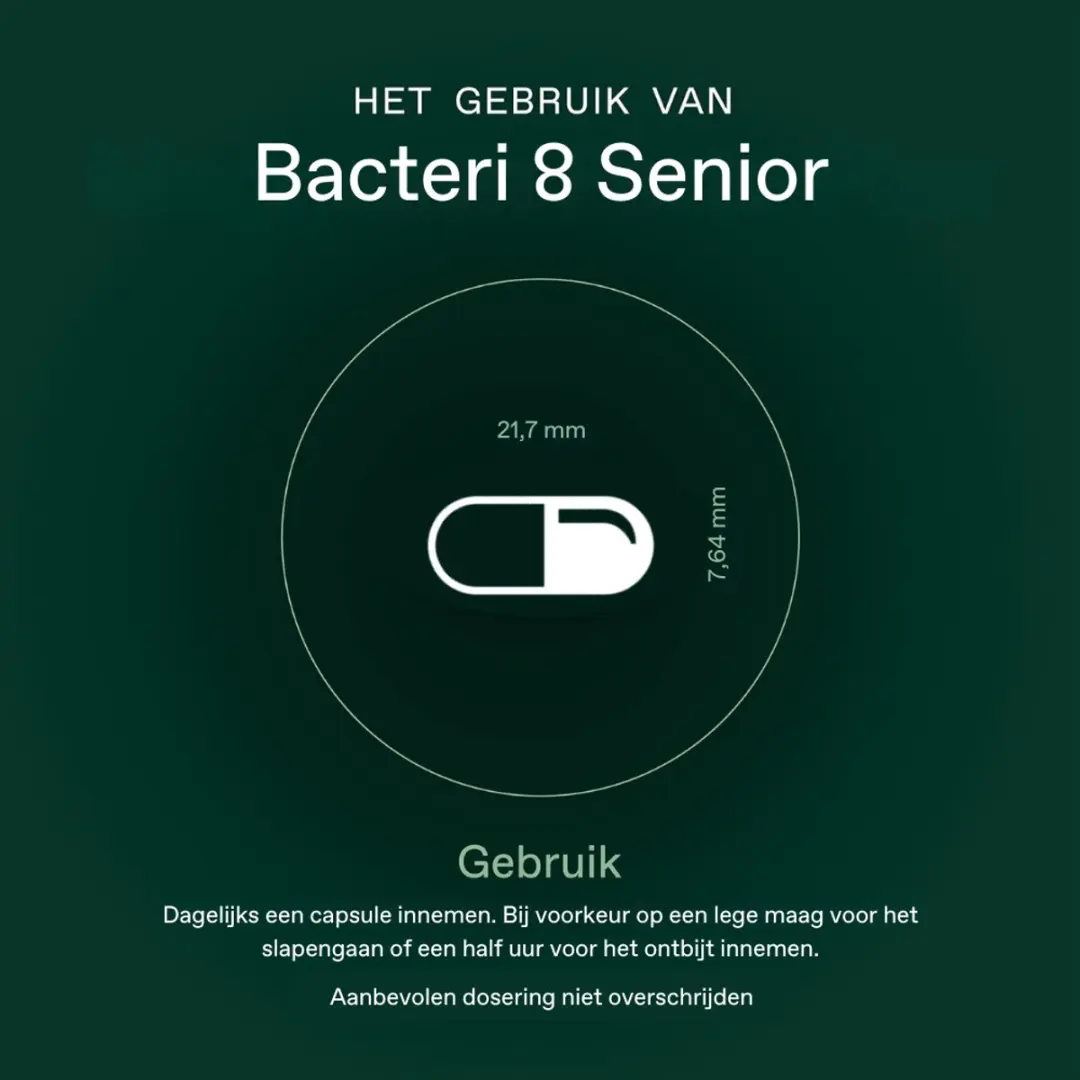 Bonusan Bacteri 8 Senior 28 Capsules
