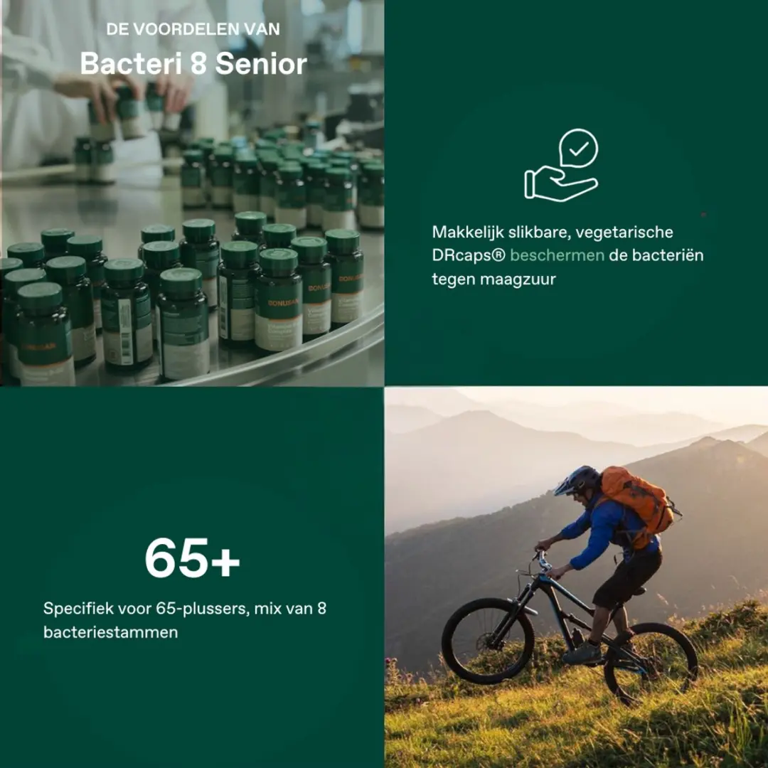 Bonusan Bacteri 8 Senior 28 Capsules
