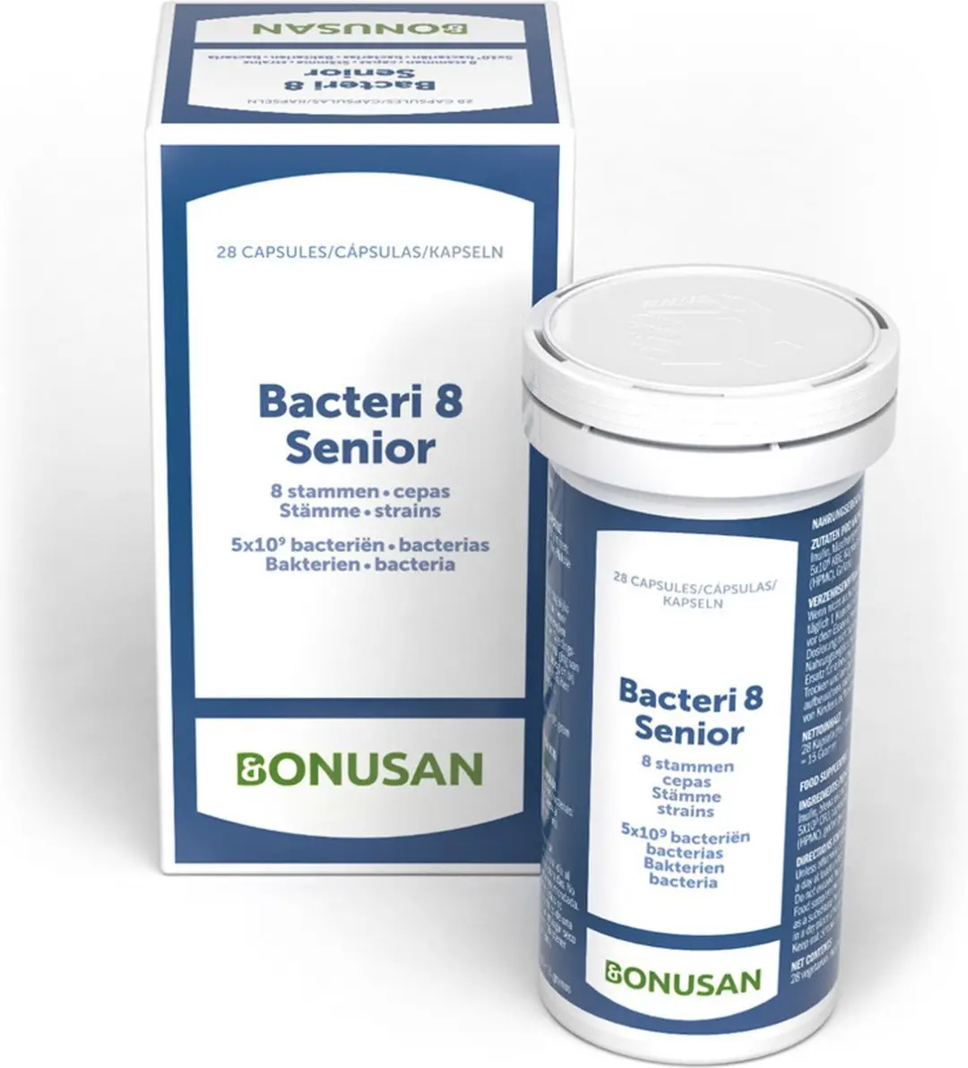 Bonusan Bacteri 8 Senior 28 Capsules