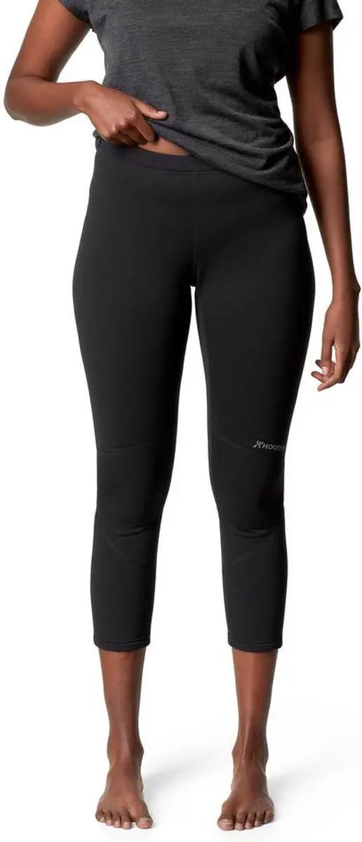 Houdini Drop Knee Power Leggings Zwart L Vrouw
