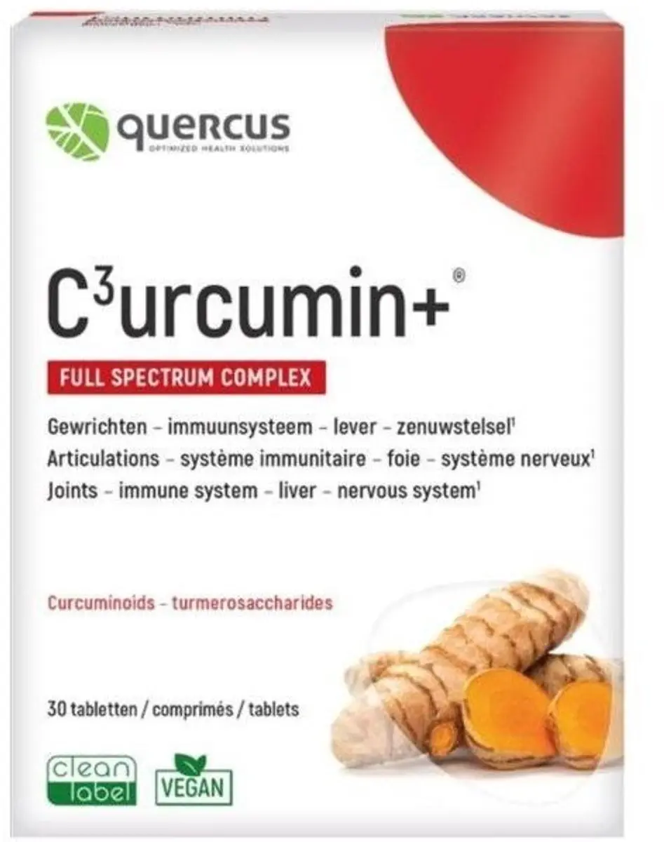Quercus Curcumin Plus 30 Tabletten