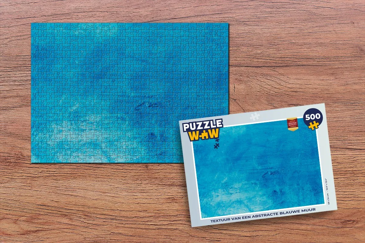 PuzzleWow Muurverf Puzzel 500 Stuks - Multicolor