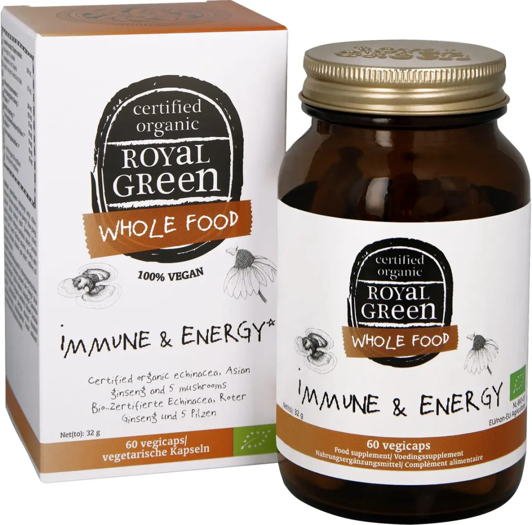 Royal Green Whole Food Immune & Energy 60g