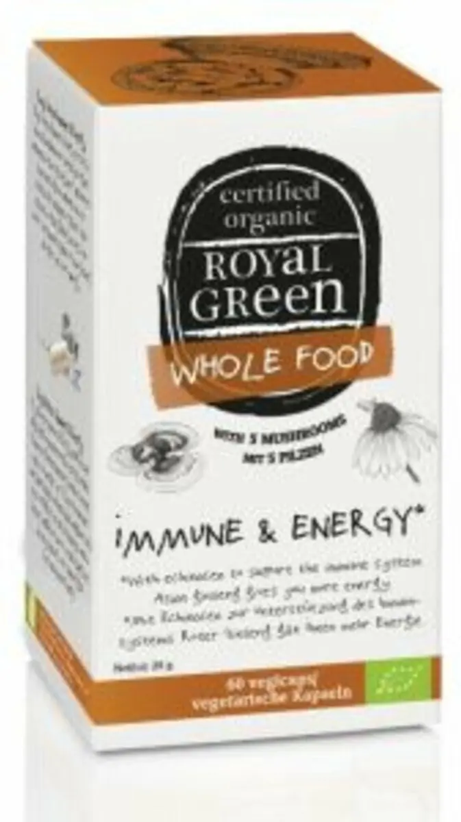 Royal Green Whole Food Immune & Energy 60g - afbeelding 4 van 6