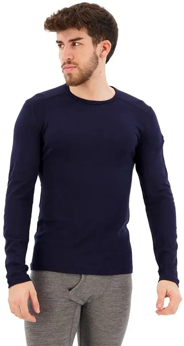 Icebreaker Mens 260 Tech LS Crewe 104371 401 - XXL - Midnight Navy