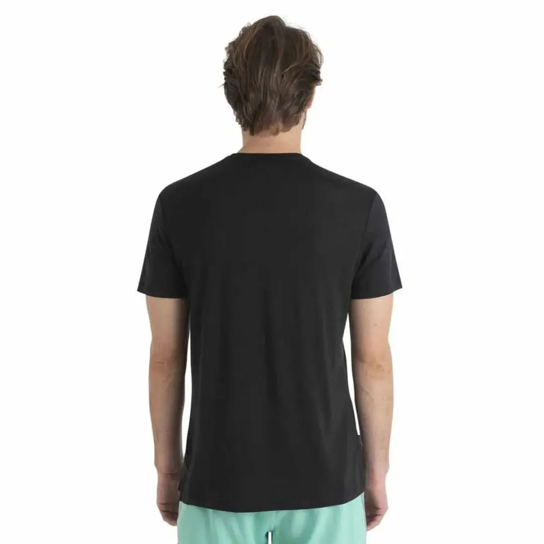 Icebreaker Merino 125 Cool-Lite Sphere III T-shirt Heren - Zwart