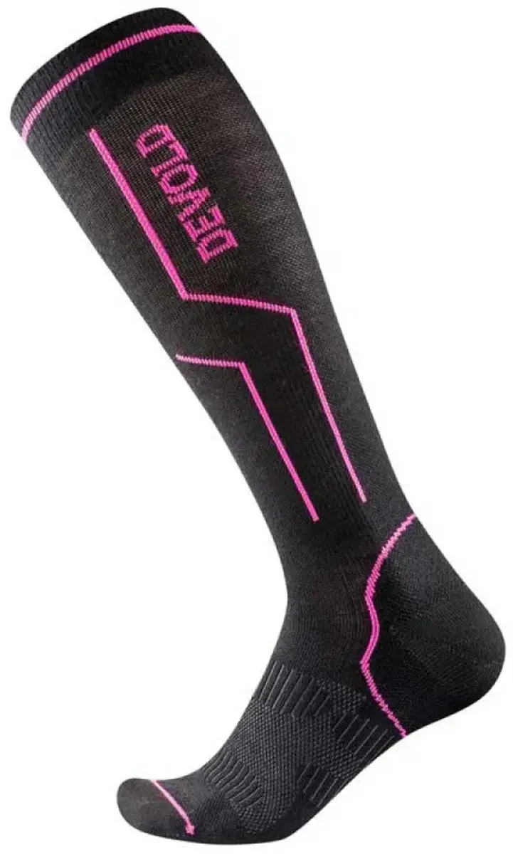 Devold Of Norway Merino Compressiekousen Zwart EU 35-37 Vrouw