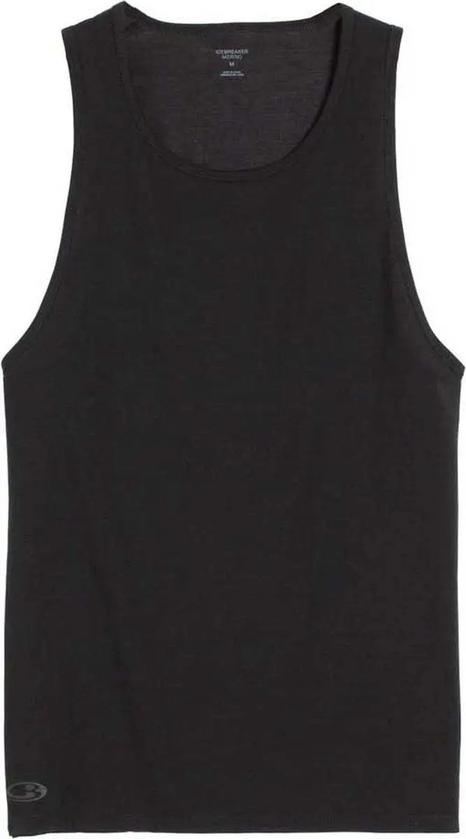 Icebreaker Anatomica Tanktop Heren - XXL - Zwart