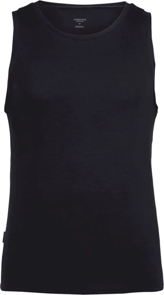 Icebreaker Anatomica Tanktop Heren - XXL - Zwart