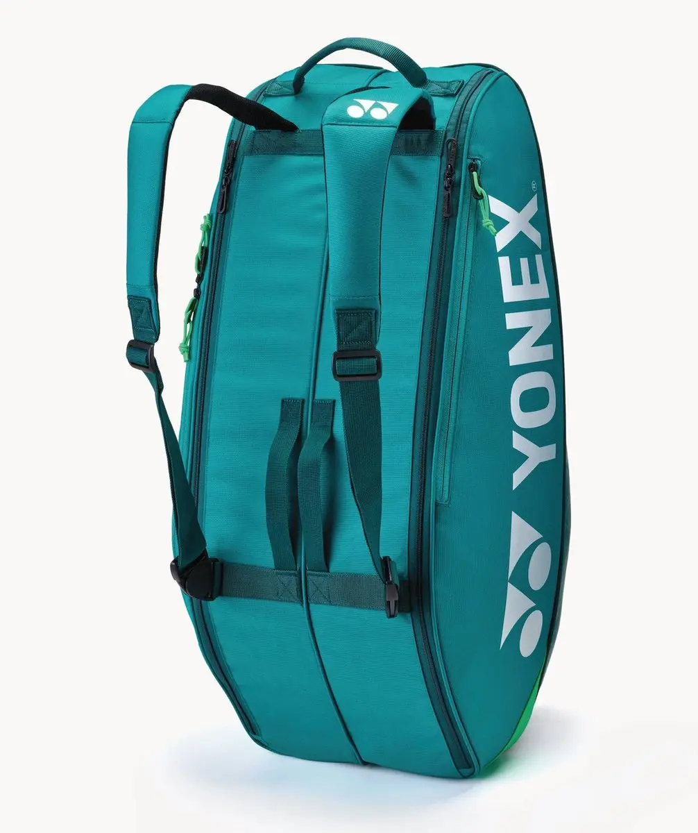 Yonex Pro Racket Bag 92426EX - 6 Rackets - Donkergroen - afbeelding 2 van 3