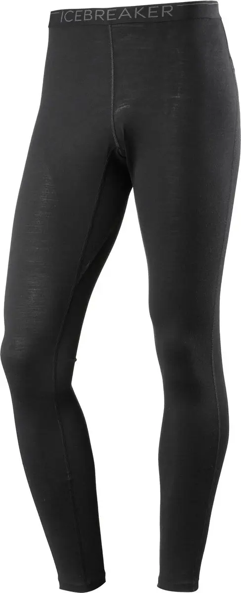 Icebreaker Mens 200 Oasis Leggings - L - Zwart