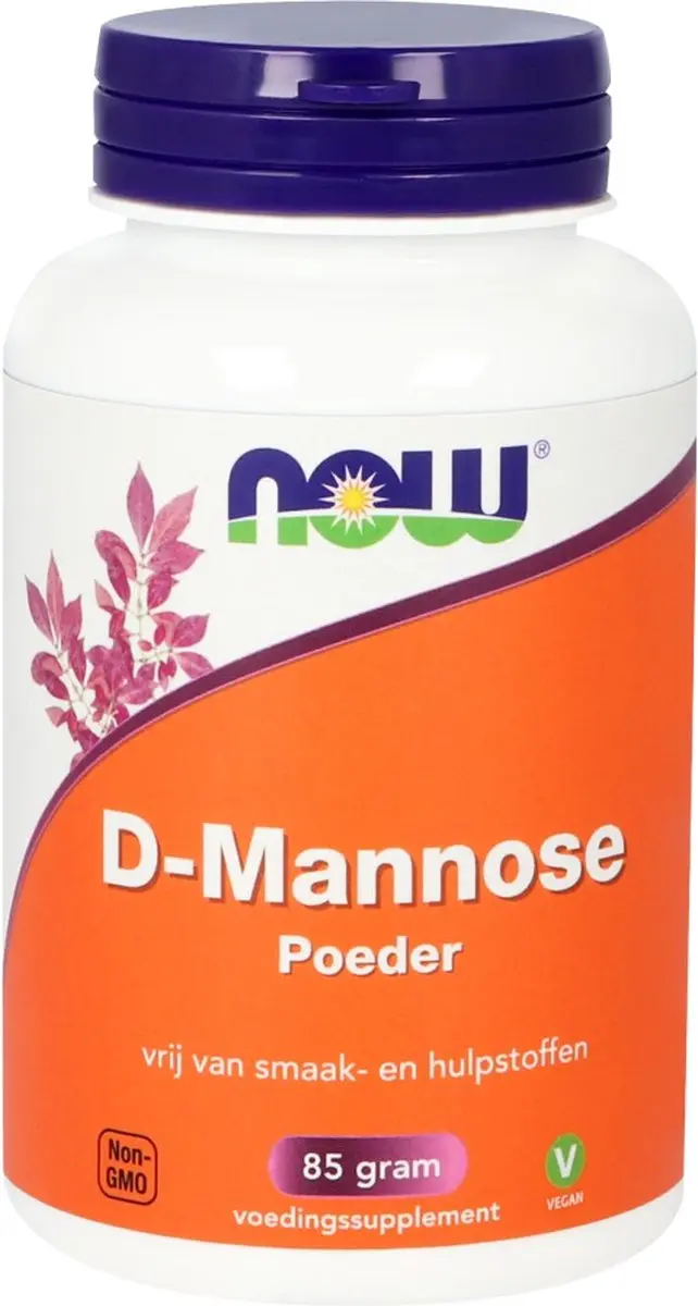 Now Foods D-Mannose Poeder 85g - afbeelding 2 van 2