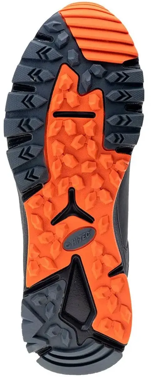 Hi-Tec Himba Mid WP Wandelschoenen - EU 44 - Zwart/Orange - afbeelding 3 van 6