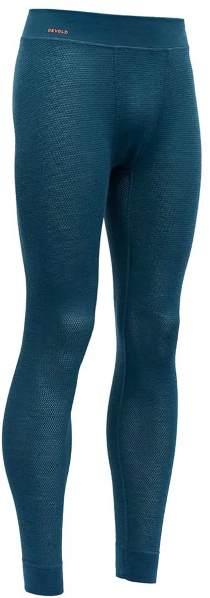 Devold Of Norway Wool Mesh 190 Basislaagbroek Blauw S Man