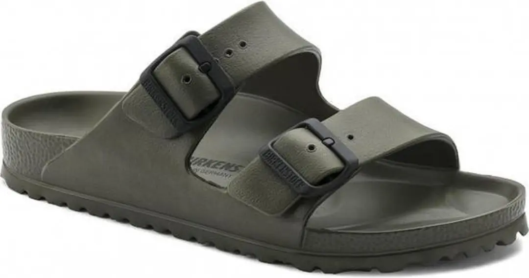 Birkenstock Arizona EVA Slides - Maat 42 - Khaki - afbeelding 2 van 6