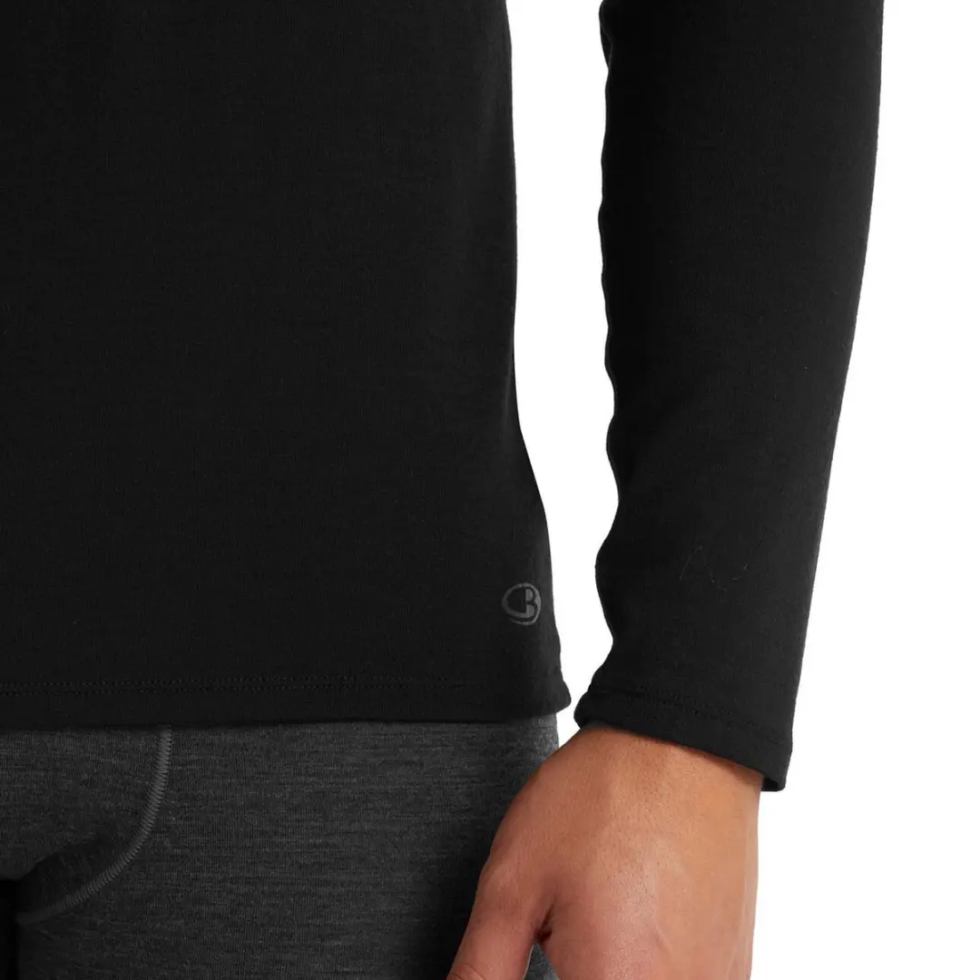 Icebreaker Anatomica LS Thermoshirt - S - Zwart