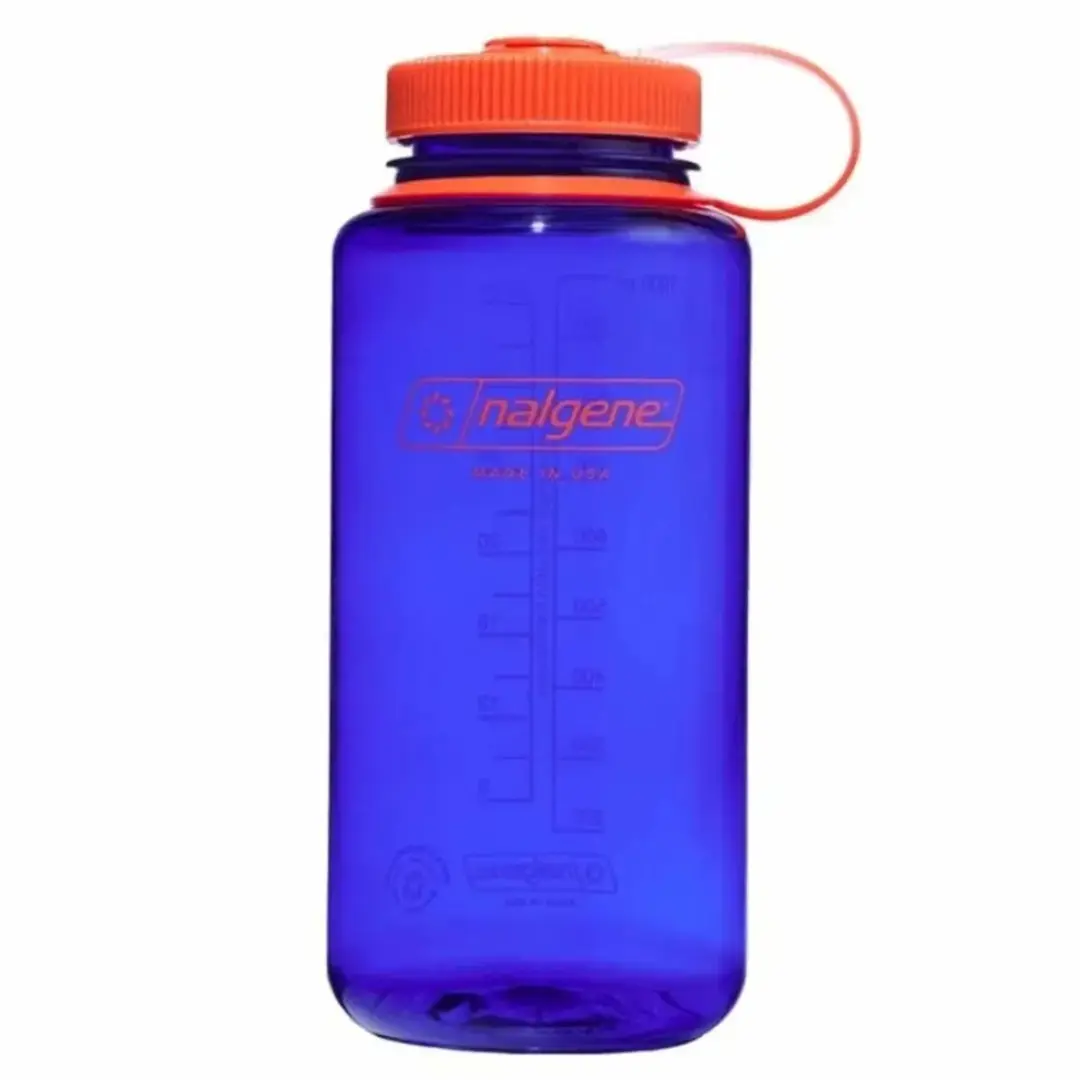 Nalgene Wide-Mouth N2020-5932 Drinkfles 1L - Periwinkle - afbeelding 6 van 6