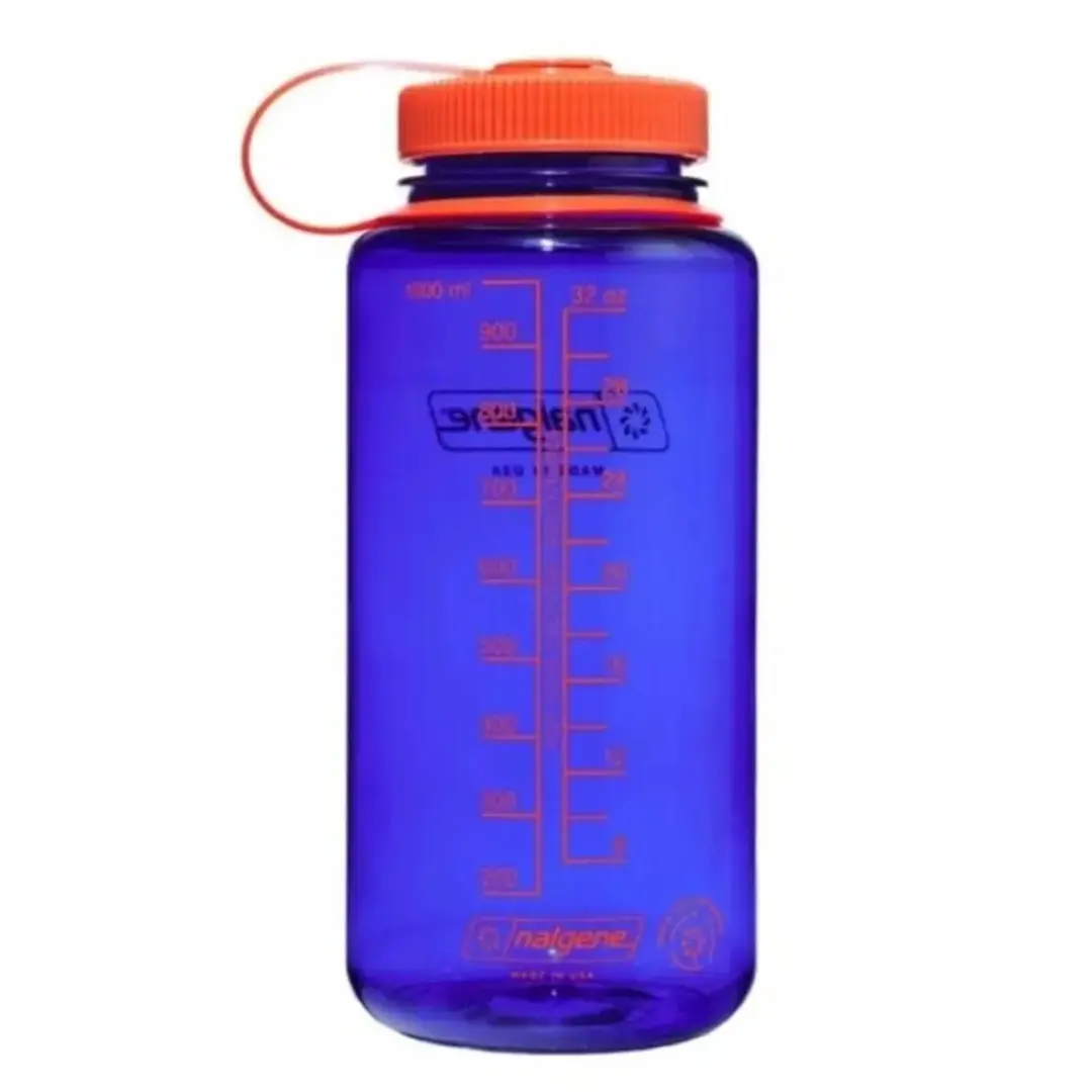 Nalgene Wide-Mouth N2020-5932 Drinkfles 1L - Periwinkle - afbeelding 4 van 6