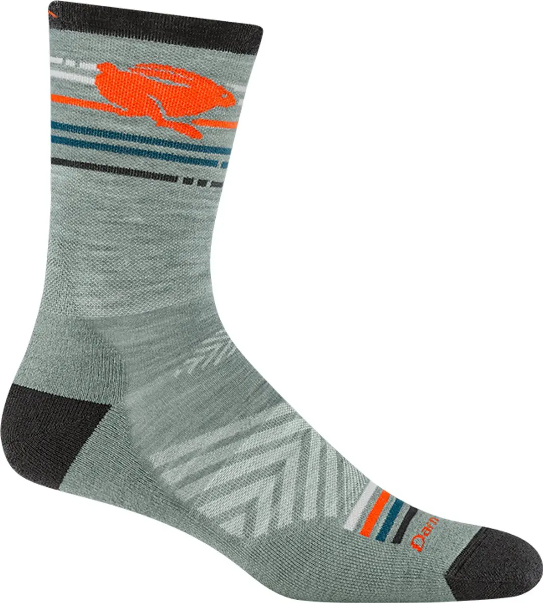 Pacer Micro Crew Ultra-Lightweight with Cushion- Hardloopsokken van merinowol