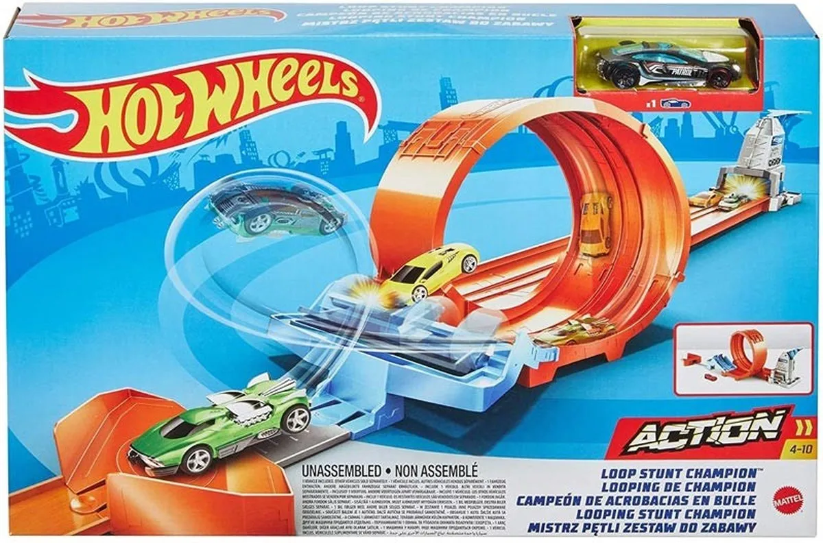 Hot Wheels Action Drift Loop Racebaan GTV13