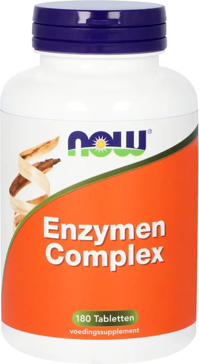 Now Foods Enzymen Complex 180 tabletten - afbeelding 2 van 2