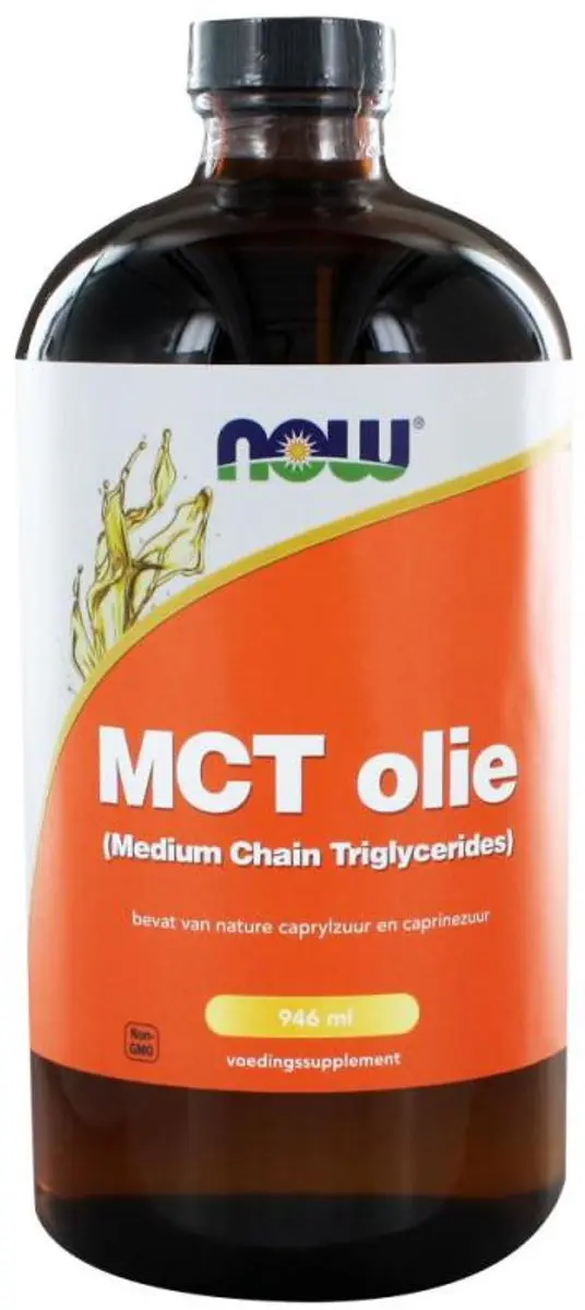 Now Foods MCT Olie 946ml - afbeelding 4 van 4