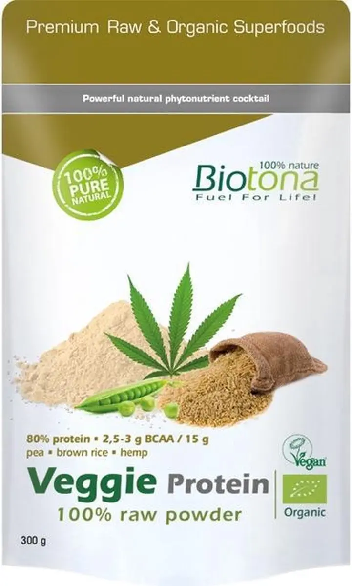 Biotona Veggie Protein Raw Bio 1kg