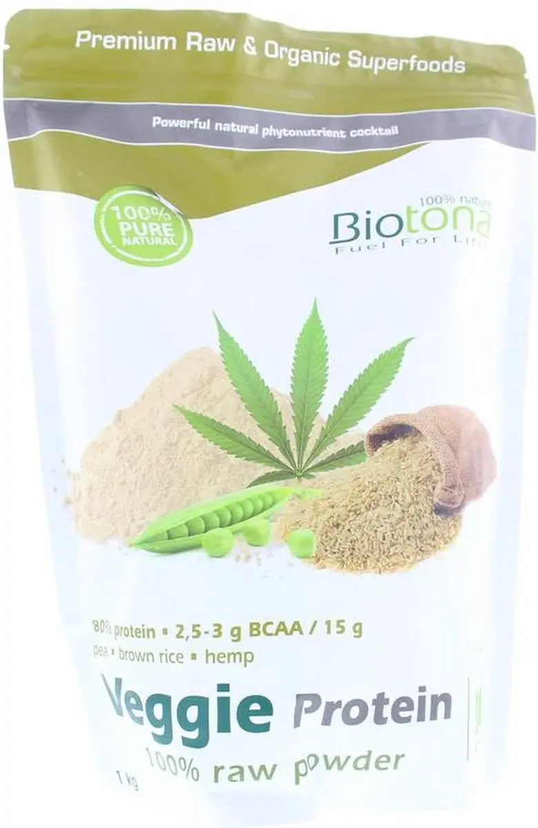 Biotona Veggie Protein Raw Bio 1kg