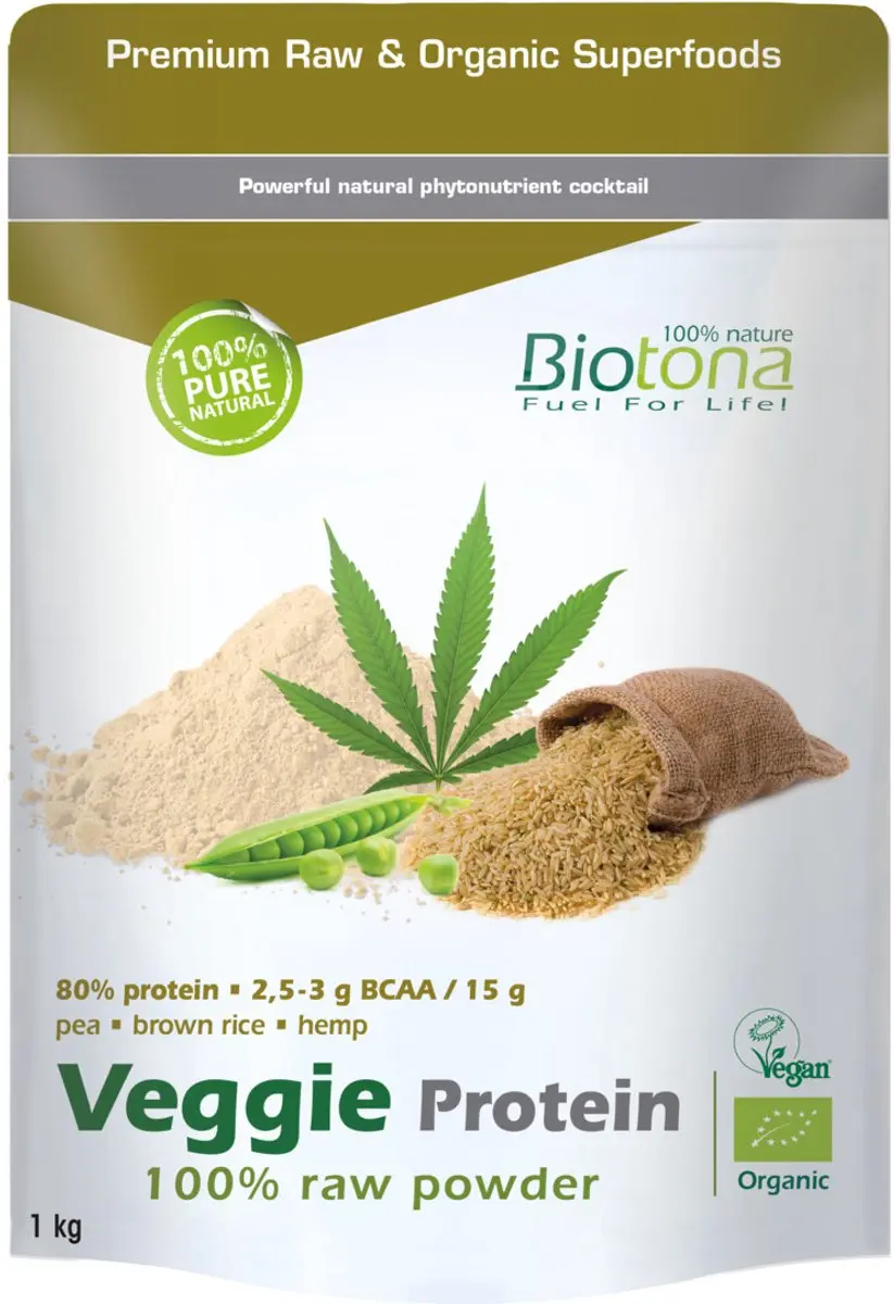 Biotona Veggie Protein Raw Bio 1kg