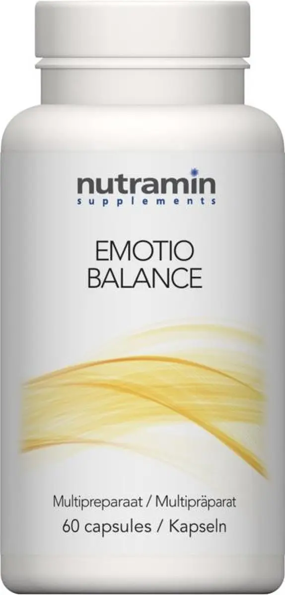 Nutramin Emotio Balance Capsules 60 Stuks