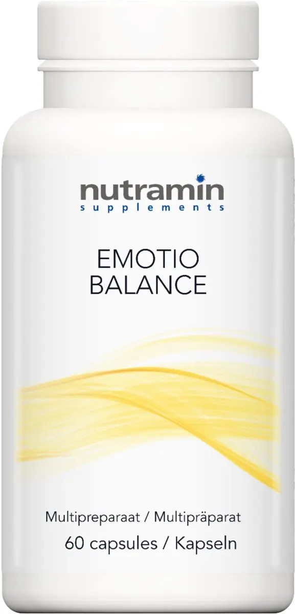 Nutramin Emotio Balance Capsules 60 Stuks