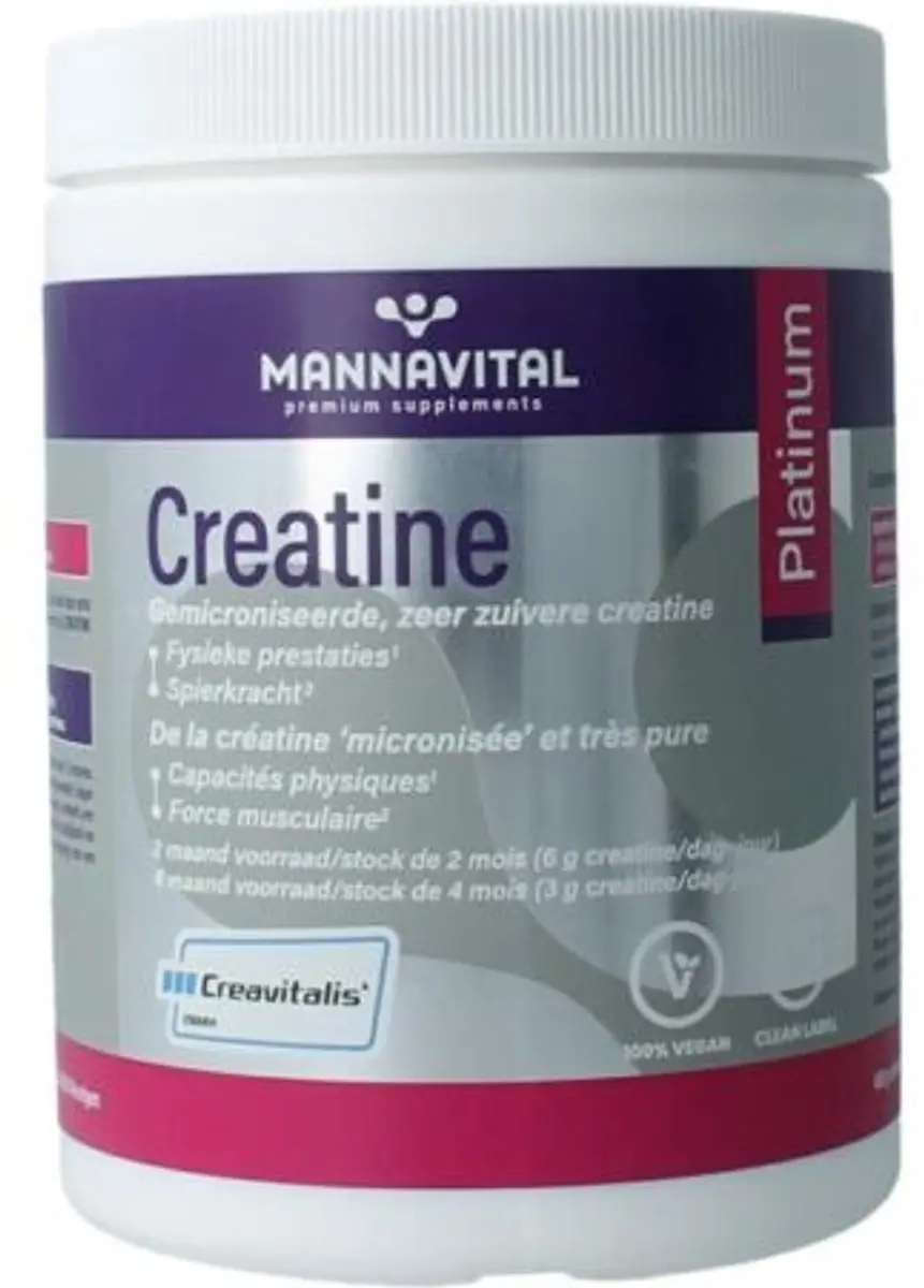 Mannavital Creatine Platinum 408g