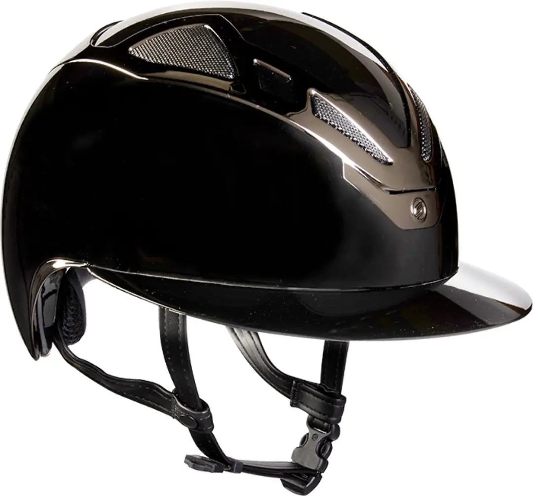 Suomy Apex Chrome Lady Ruiterhelm Zwart Glanzend